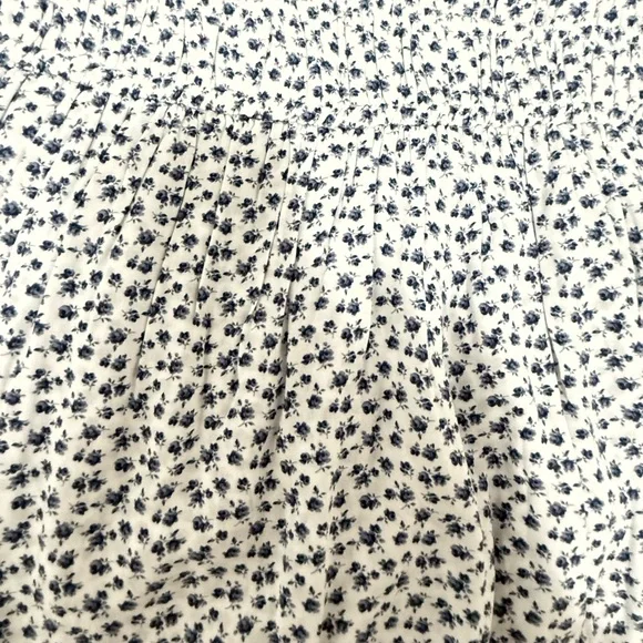 Hollister Blue Floral Romper Dress - Picture 2 of 5